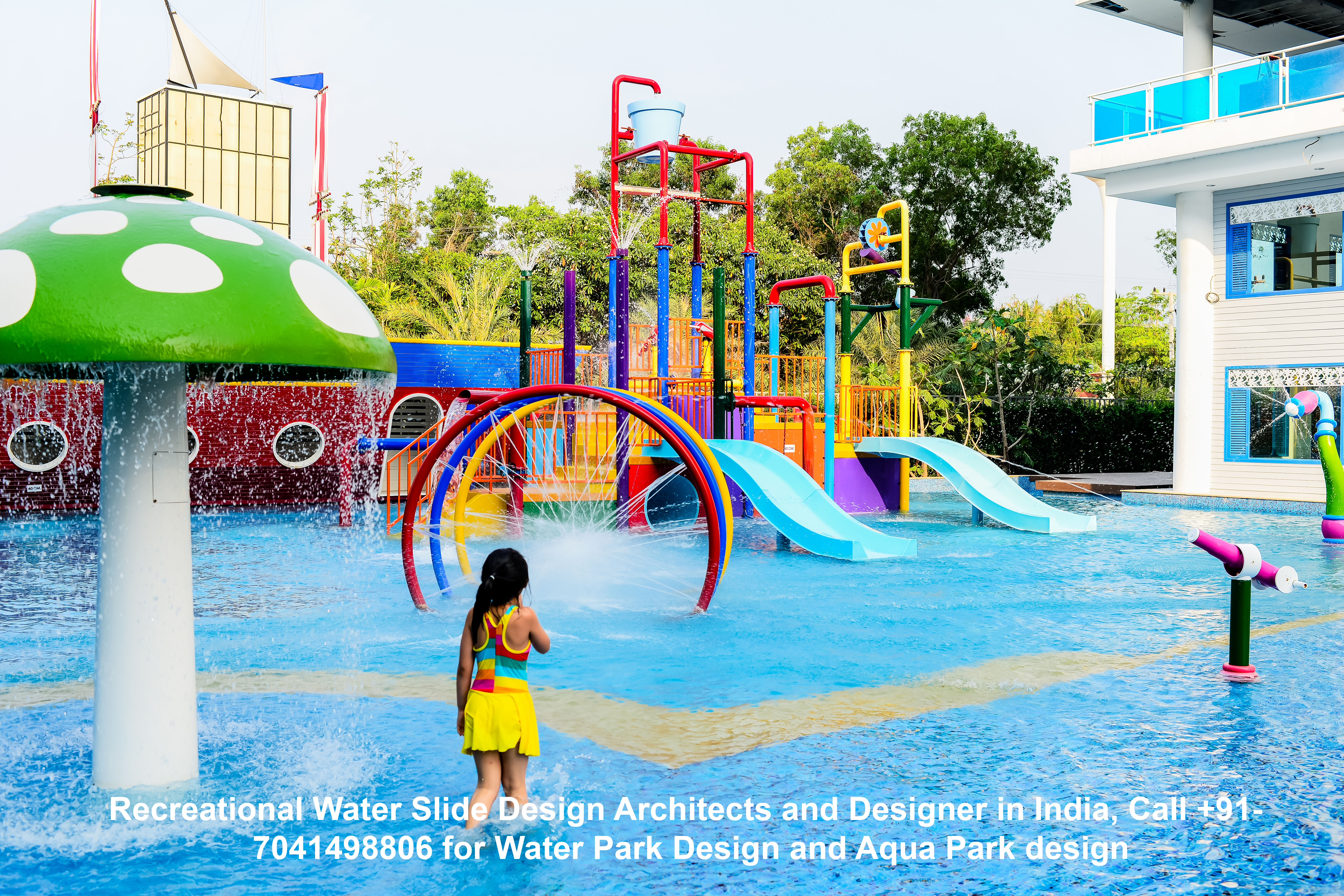Recreational Water Slide Design Architects and Designer in India