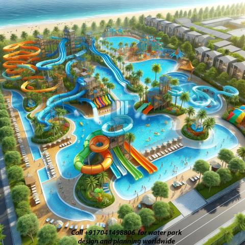Online Water Park Design and Planning Up to 10 Acre in United states, United Kingdom,Africa and anywhere in The world